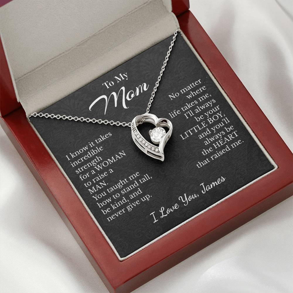To My Mom Necklace from Son - c468a25