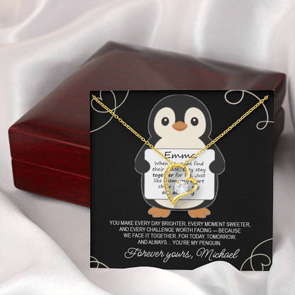 You're My Penguin - Personalized Necklace Gift for Wife - c536a25