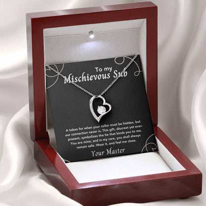 To My Mischievous Sub Necklace Gift From Master - c477a25