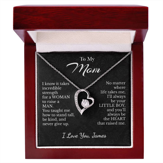 To My Mom Necklace from Son - c468a25