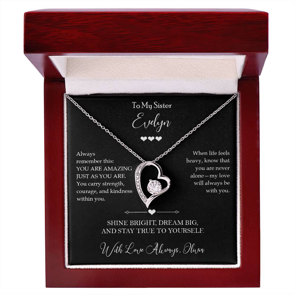 To My Sister - You Are Never Alone, You Are Deeply Loved - c569a25
