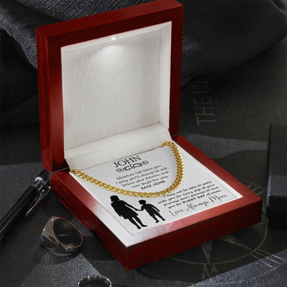 To My Son - Love Gift from Mom with Emotional Message - c561a25