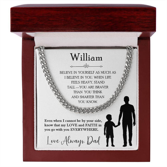 To My Son - Empowering Gift from Dad with Love Message - c560a25