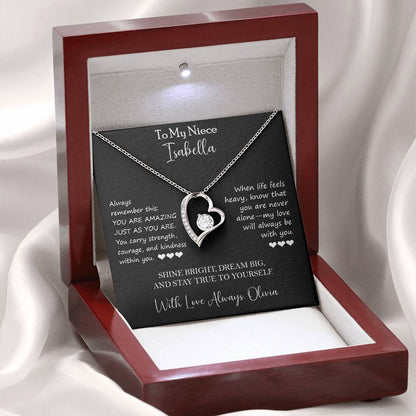 To My Niece - Personalized Necklace Gift from Aunt - c567a25