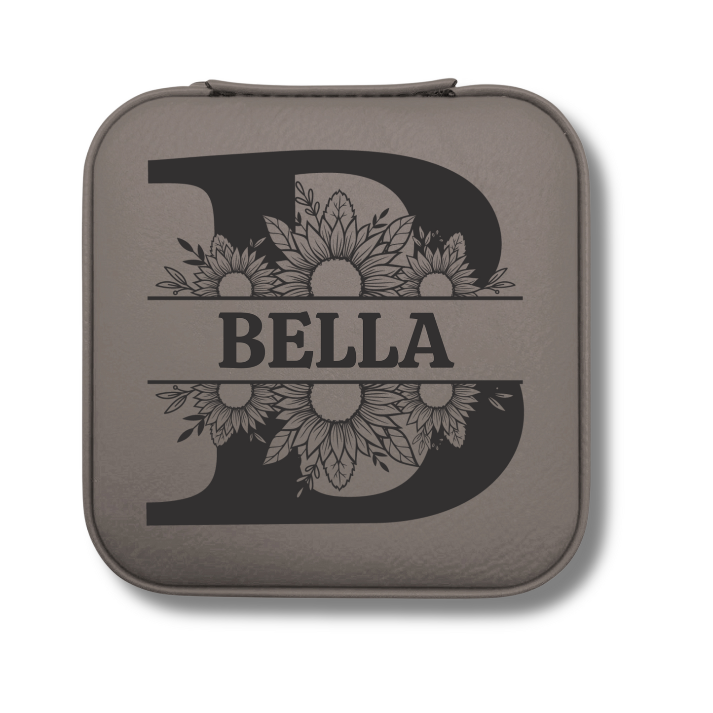 Custom Monogram Jewelry Case with Name - c408a25
