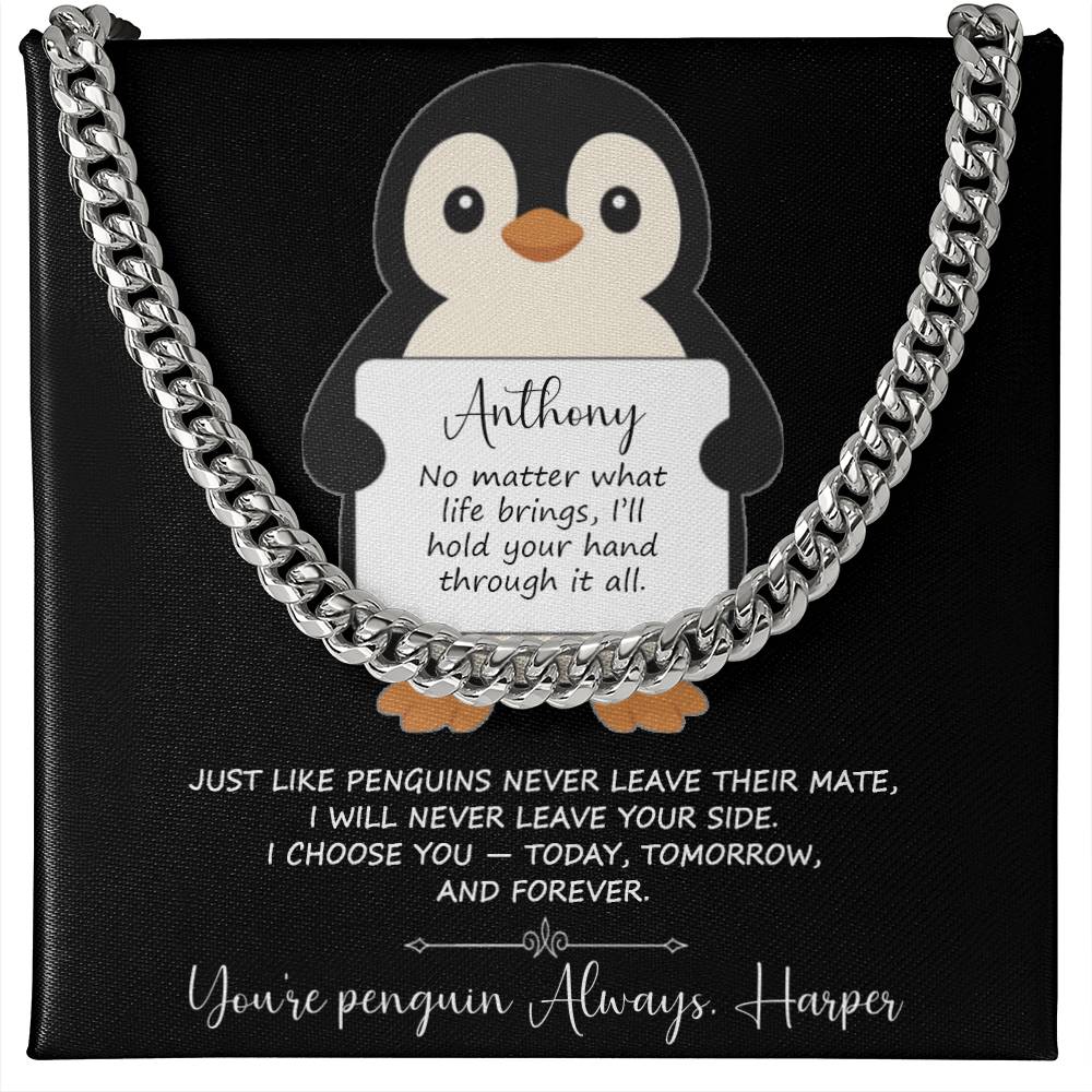 You’re My Penguin Necklace Gift for Him - c545a25