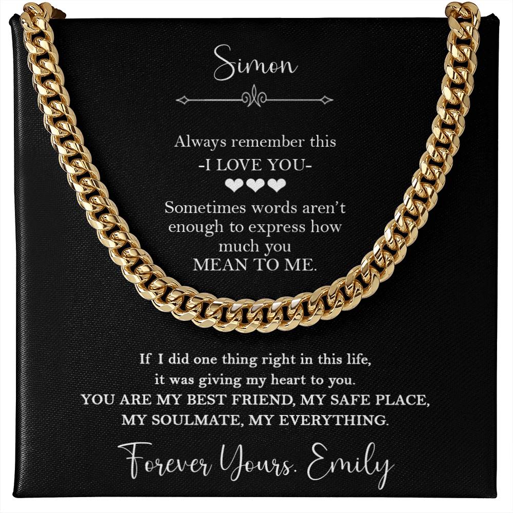 To My Husband - Personalized Love Gift with Custom Names - c553a25