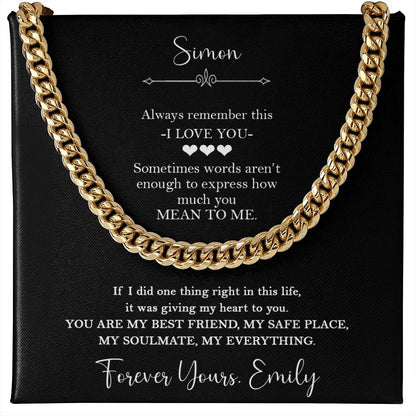 To My Husband - Personalized Love Gift with Custom Names - c553a25