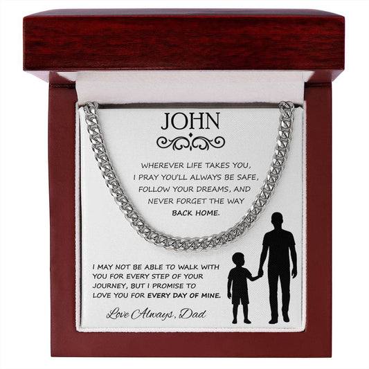 To My Son - Sentimental Gift from Dad with Love Message - c565a25