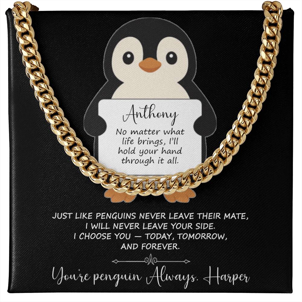 You’re My Penguin Necklace Gift for Him - c545a25