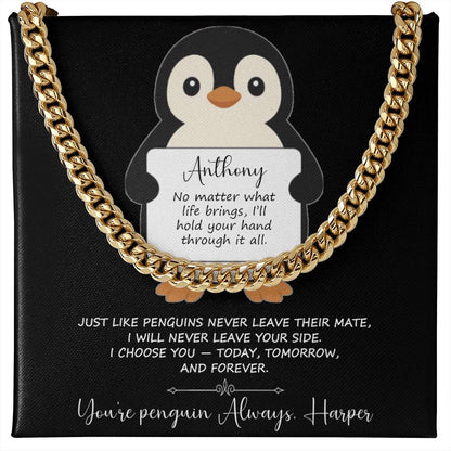 You’re My Penguin Necklace Gift for Him - c545a25