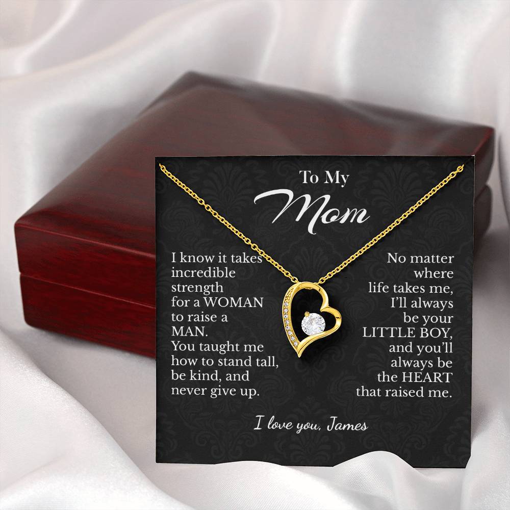 To My Mom Necklace from Son - c468a25