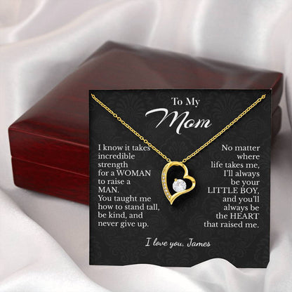 To My Mom Necklace from Son - c468a25