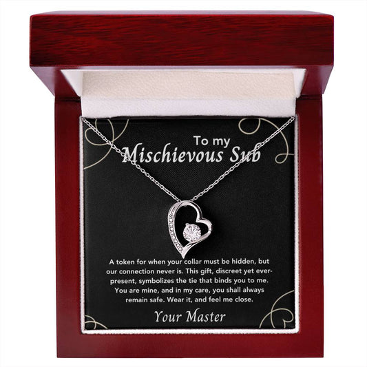 To My Mischievous Sub Necklace Gift From Master - c477a25