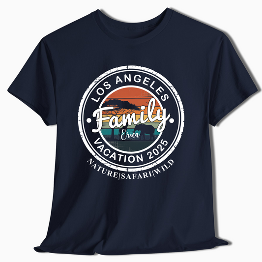 Personalized Safari Family Vacation Shirt - c381a25