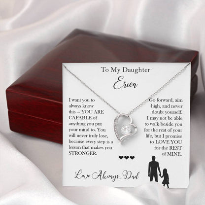 To My Daughter - You Are Capable and Strong Gift from Dad - c563a25
