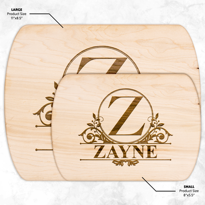 Engraved Initial & Name Cutting Board - c434a25
