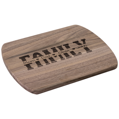 Custom Family Names Engraved Cutting Board - c421a25