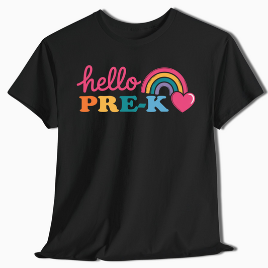 Hello Grade School Shirt - Custom Pre-K to 6th Back to School Tee - c429a25