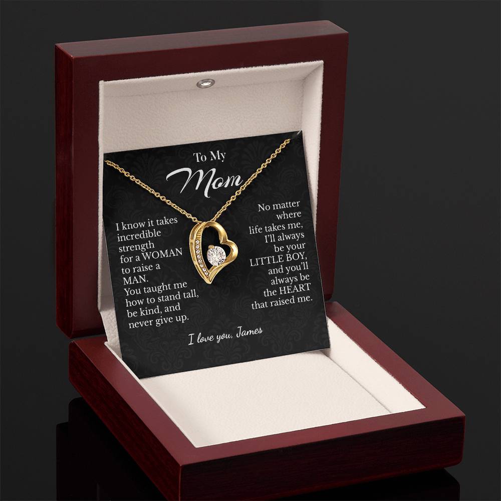 To My Mom Necklace from Son - c468a25