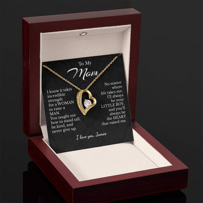 To My Mom Necklace from Son - c468a25