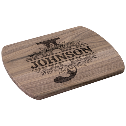 Custom Sunflower Monogram Cutting Board - c396a25