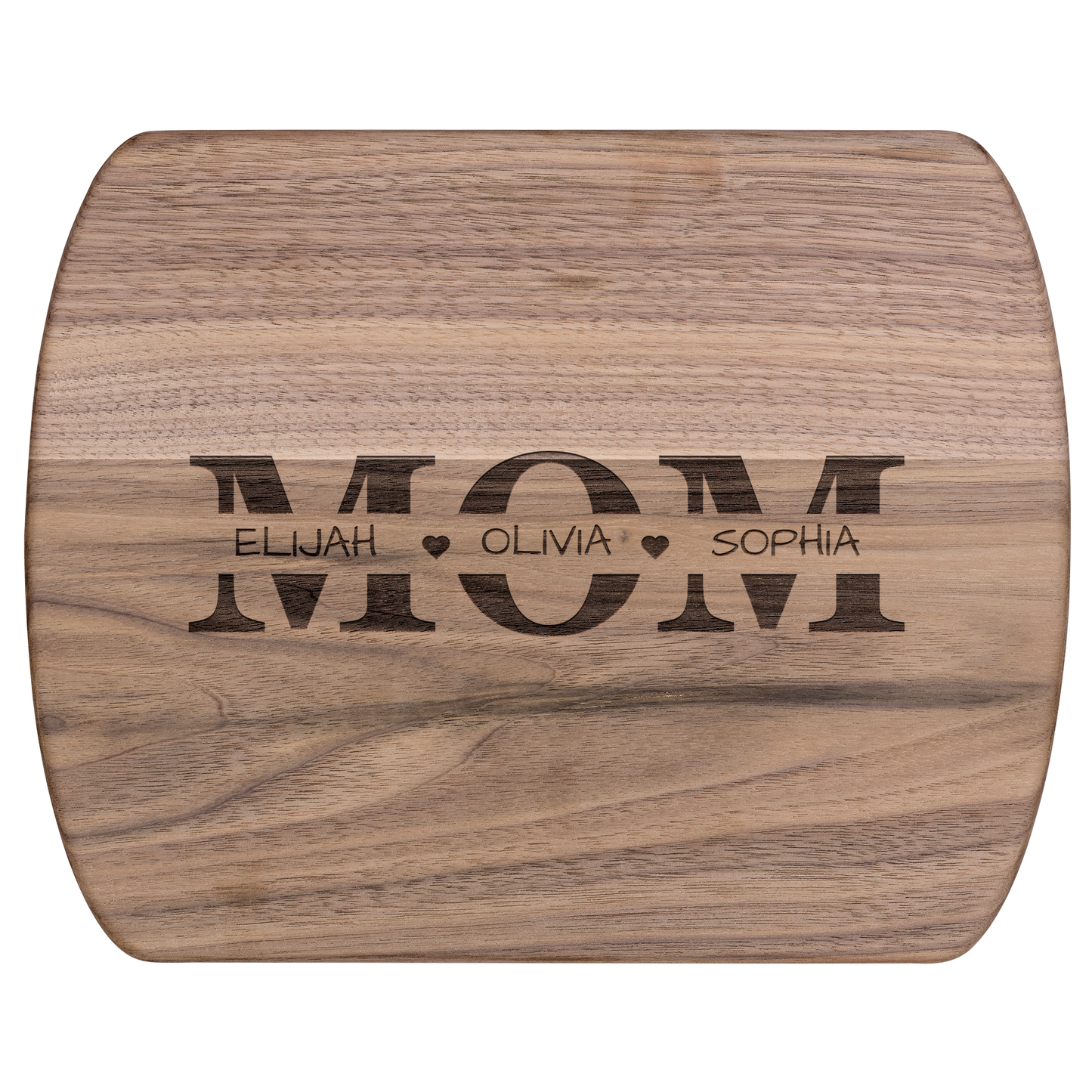 Engraved Mom Cutting Board with Family Names - c424a25
