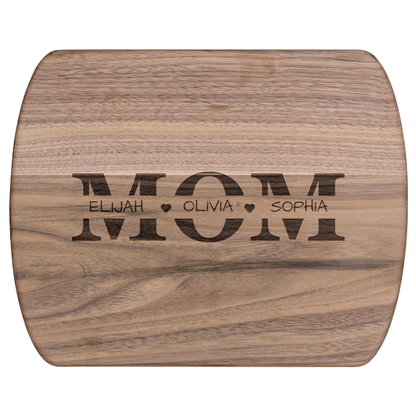 Engraved Mom Cutting Board with Family Names - c424a25