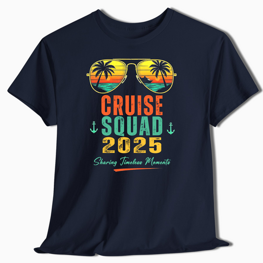 Cruise Squad 2025 Group Vacation T-Shirt - c344a25