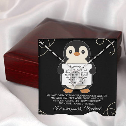 You're My Penguin - Personalized Necklace Gift for Wife - c536a25