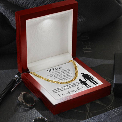 To My Son - Empowering Gift from Dad with Love Message - c560a25