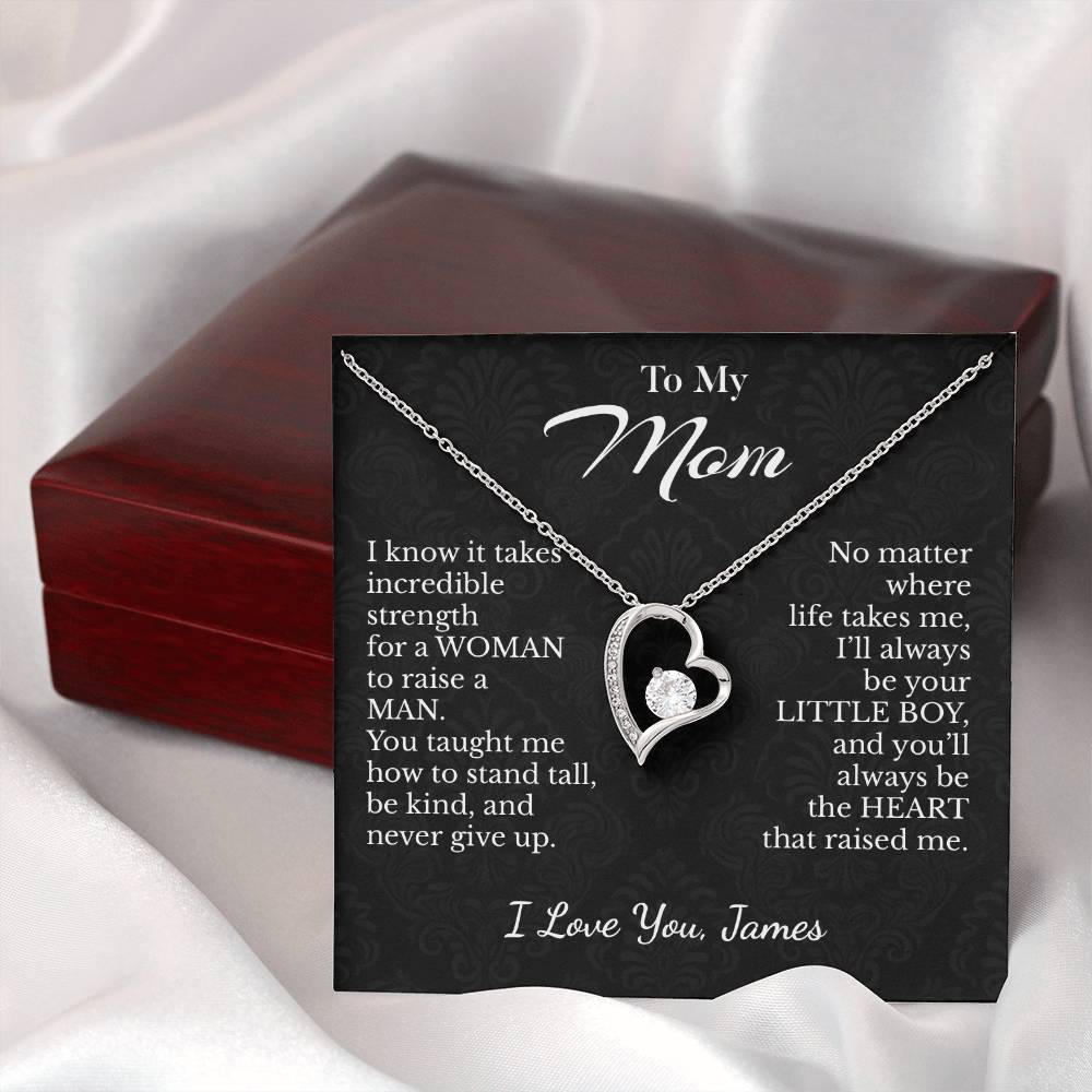To My Mom Necklace from Son - c468a25