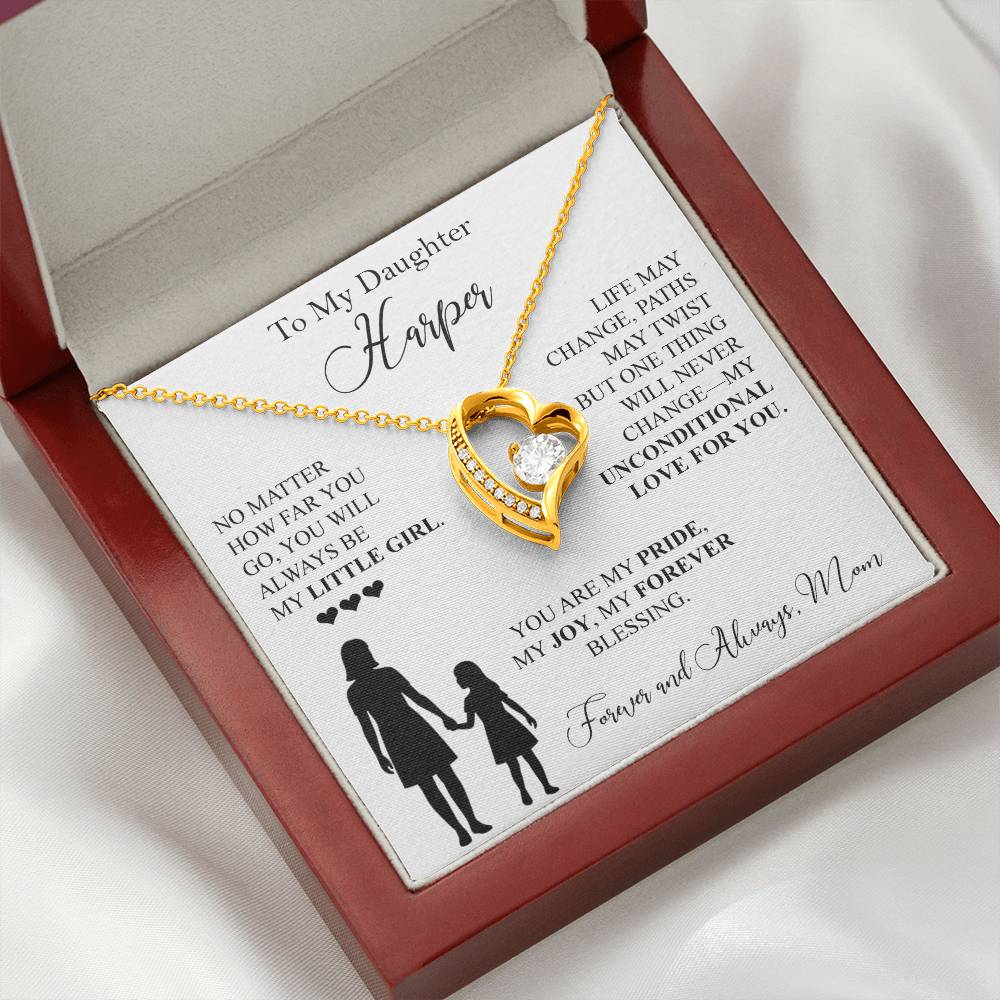 To My Daughter - You’ll Always Be My Little Girl Love Gift from Mom - c562a25
