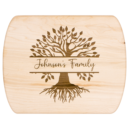 Custom Family Tree Name Engraved Cutting Board - c419a25
