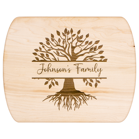 Custom Family Tree Name Engraved Cutting Board - c419a25
