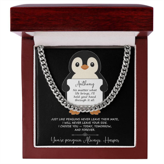You’re My Penguin Necklace Gift for Him - c545a25