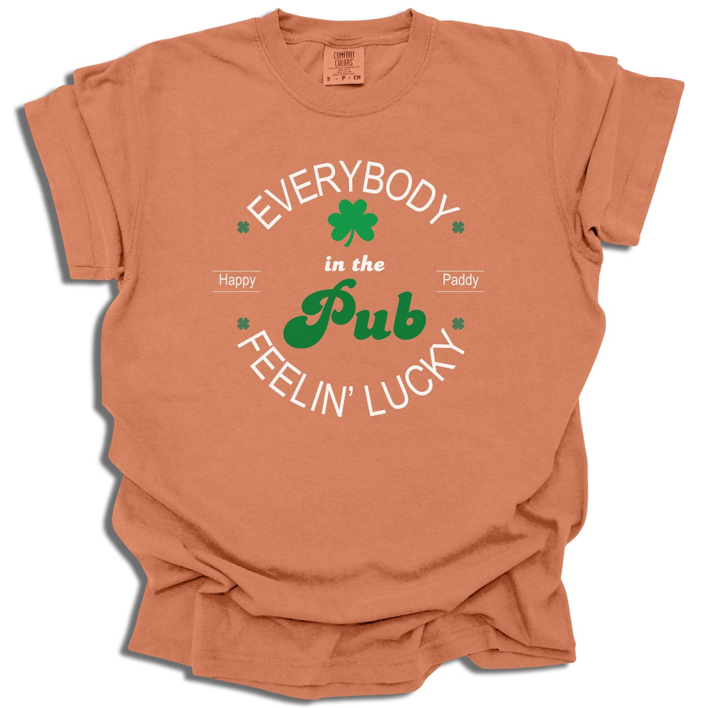 Everybody In The pub Feeling Lucky - Saint Patrick's Day - Comfort Colors® T-Shirt - c117a25