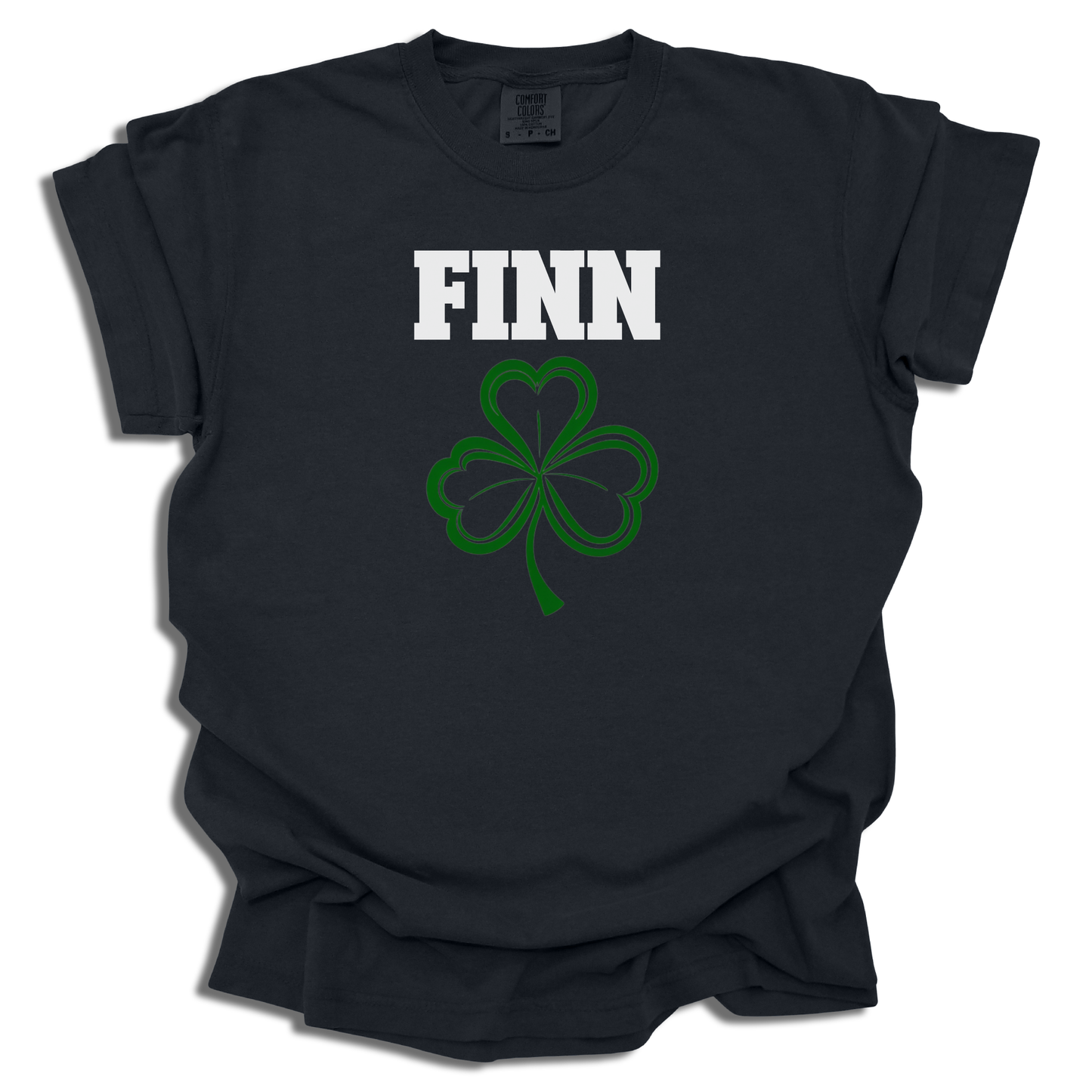 Shamrock With custom Name - St? Patrick's Day - Comfort Colors® T-Shirt - c121a25