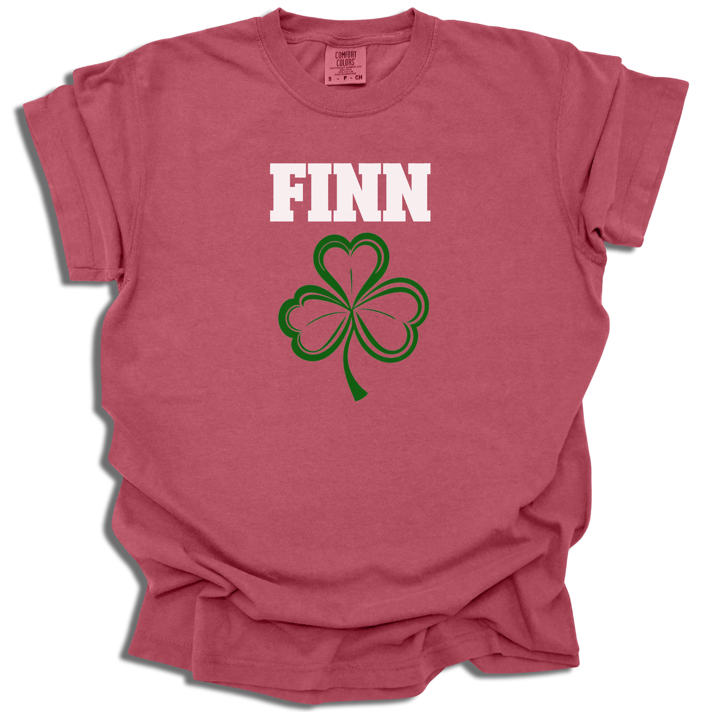 Shamrock With custom Name - St? Patrick's Day - Comfort Colors® T-Shirt - c121a25