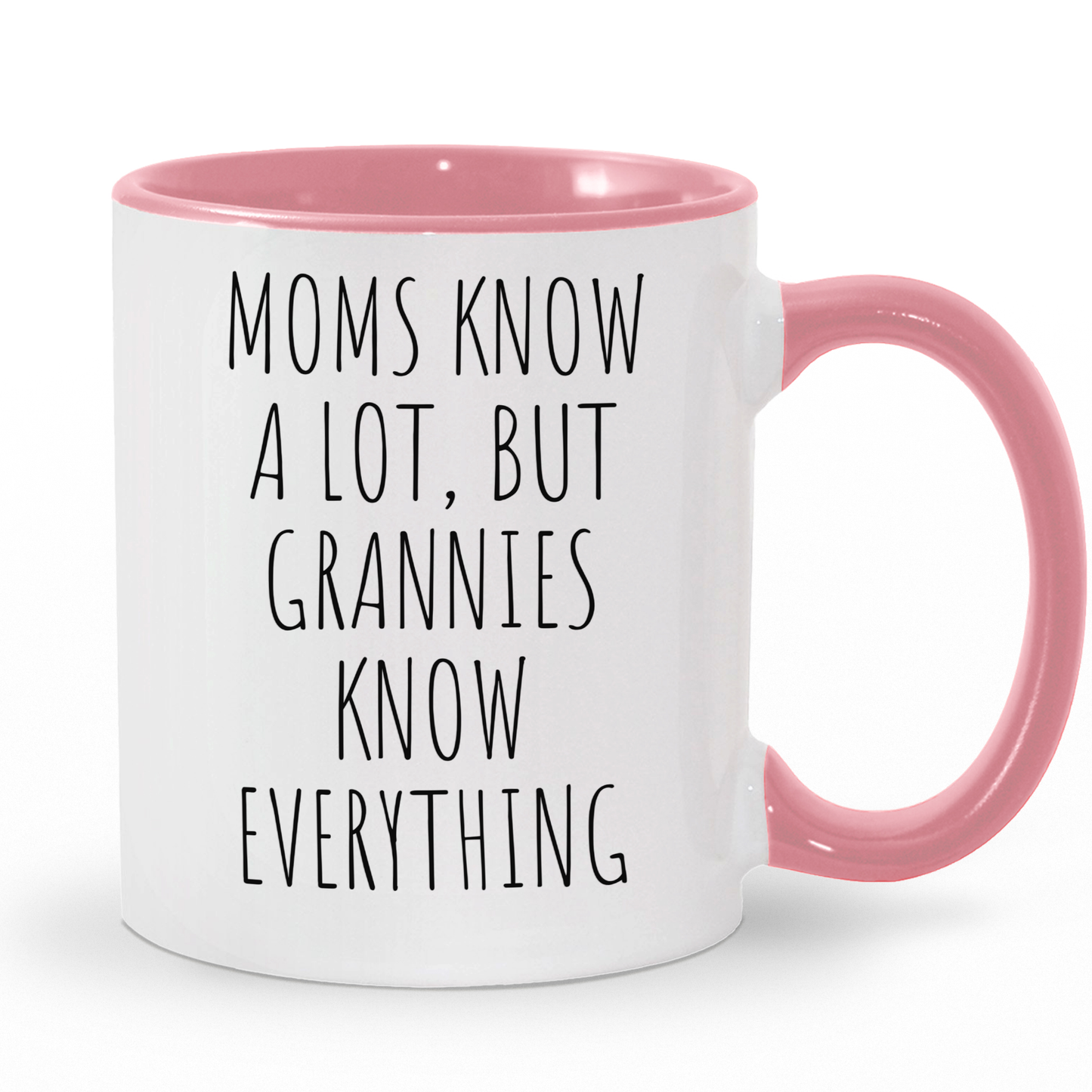 Personalized Grandmother Coffee Mug | Grandma Knows Everything | Custom Name Gift - c134a25