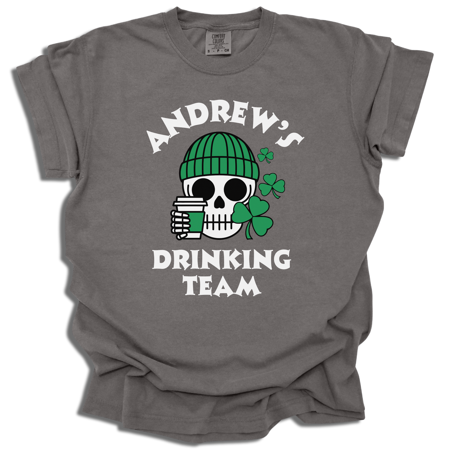 Custom Drinking Team - Saint Patrick's Day - Comfort Colors® T-Shirt - c146a25