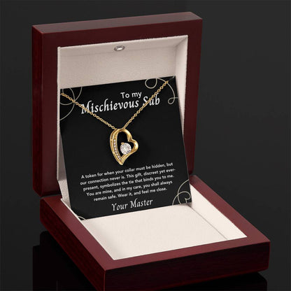 To My Mischievous Sub Necklace Gift From Master - c477a25