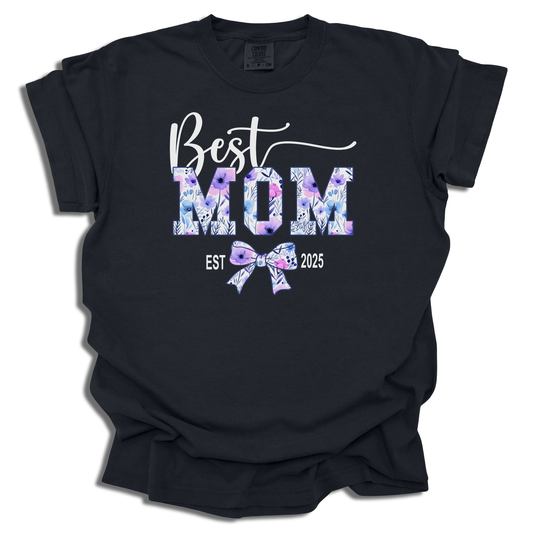 Customizable Best Mom T-Shirt | Est. Year Personalized Gift | Mother’s Day Present - c191a25