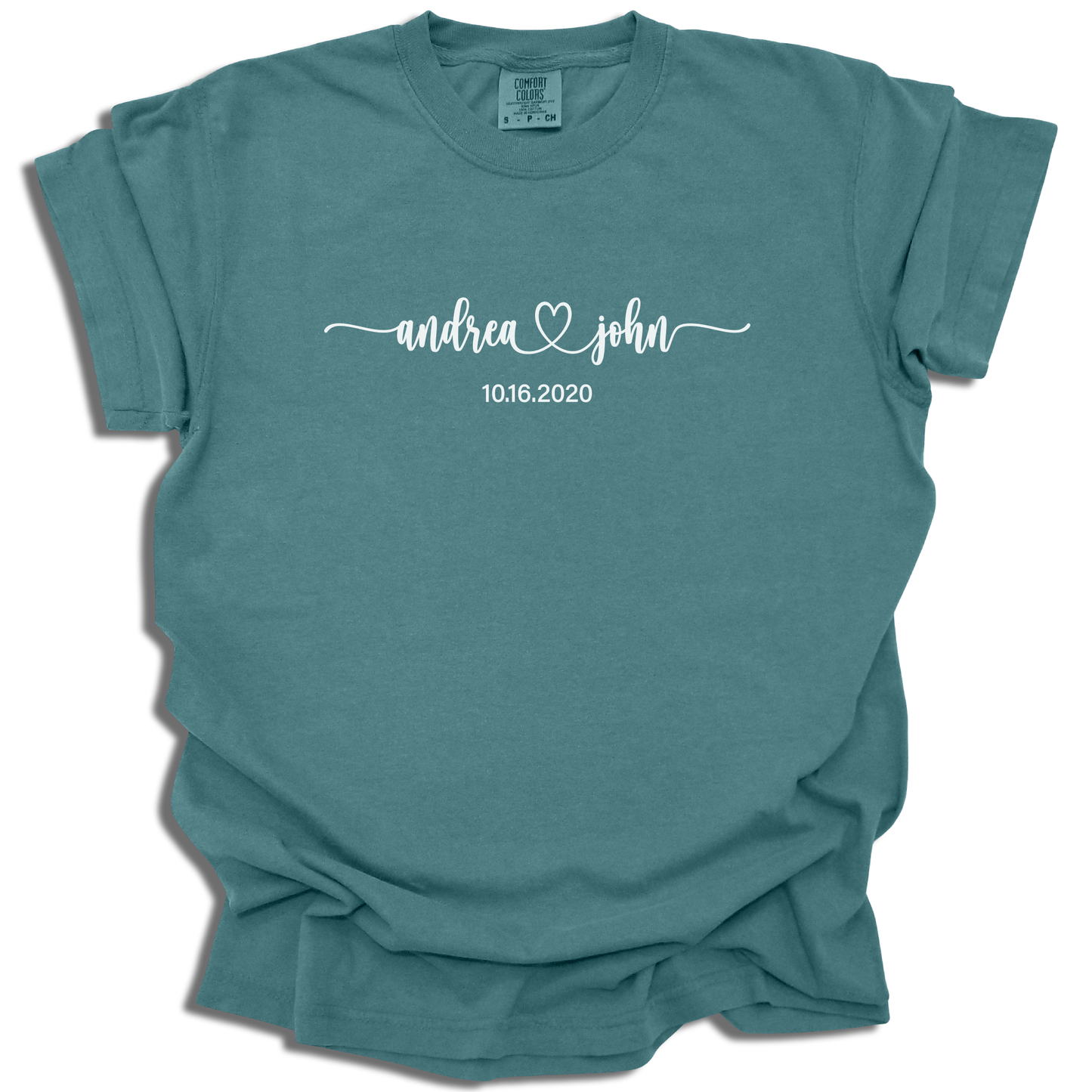Couples T-Shirt | Custom Names and Year | Personalized Anniversary Tee | Valentine’s Day Gift - c198a25