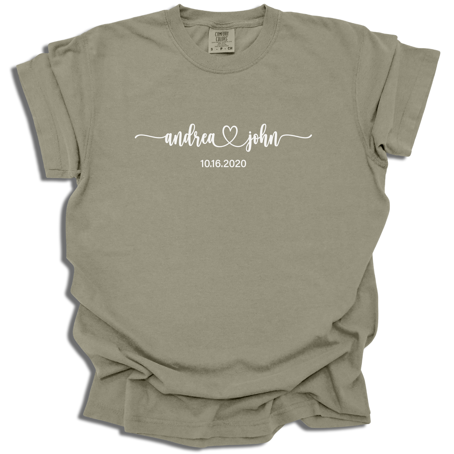 Couples T-Shirt | Custom Names and Year | Personalized Anniversary Tee | Valentine’s Day Gift - c198a25