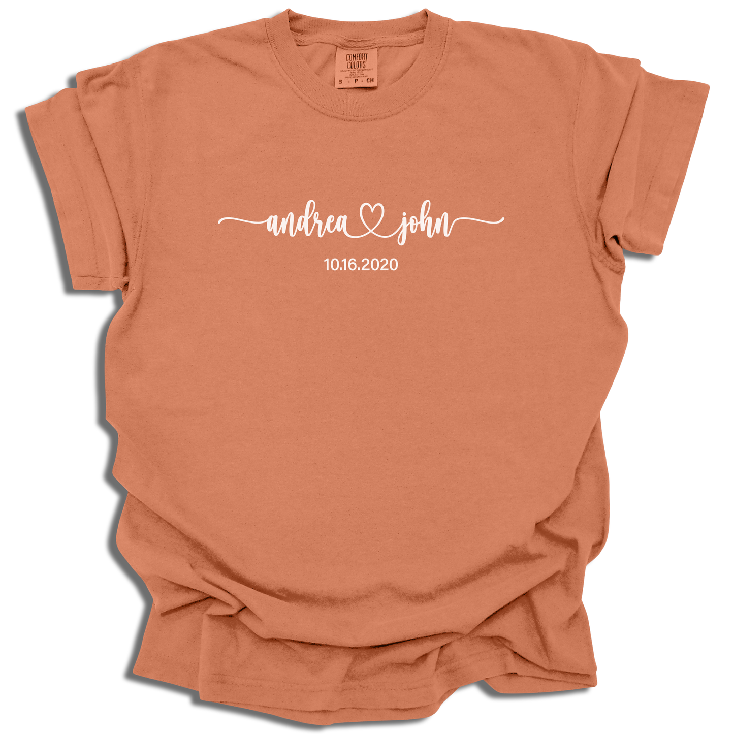 Couples T-Shirt | Custom Names and Year | Personalized Anniversary Tee | Valentine’s Day Gift - c198a25