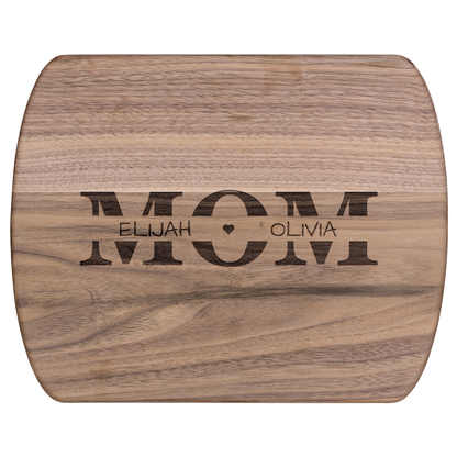 Engraved Mom Cutting Board with Family Names - c424a25