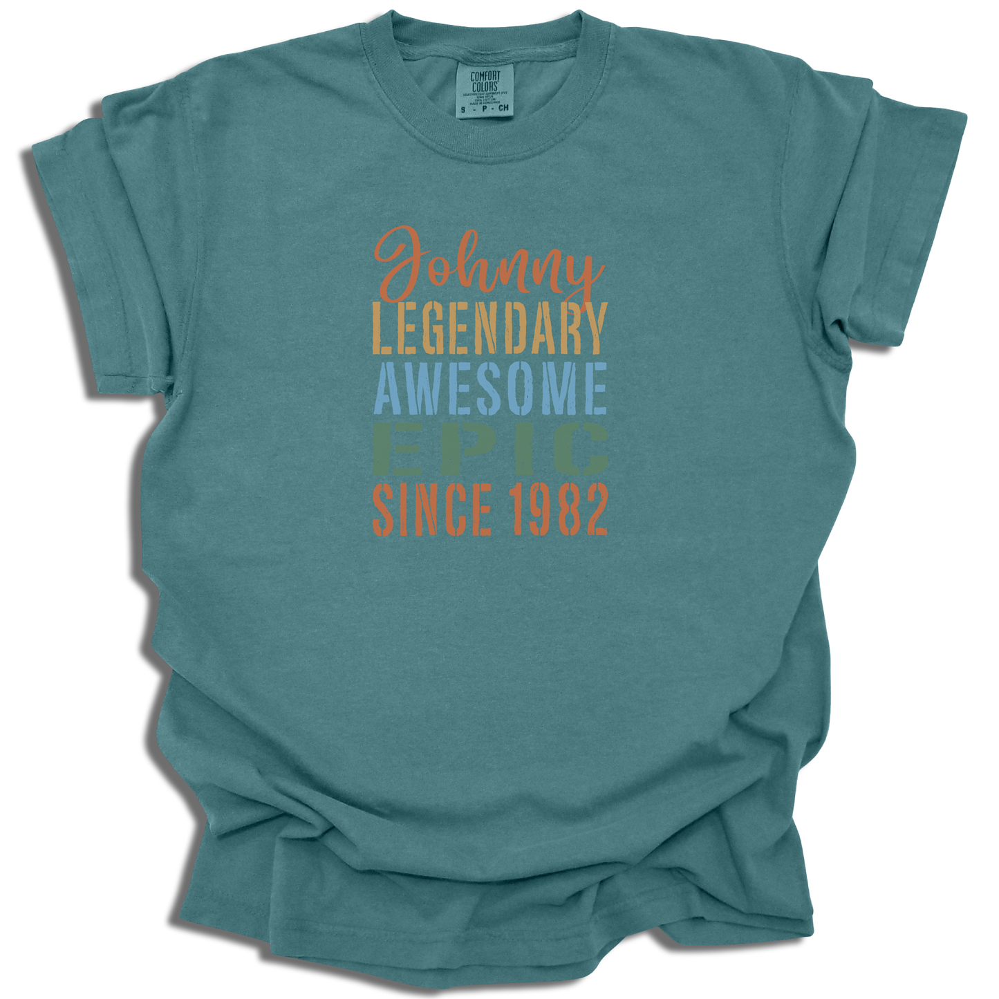 Customizable Name and Year T-Shirt | Legendary Graphic Tee | Birthday Gift - c205a25