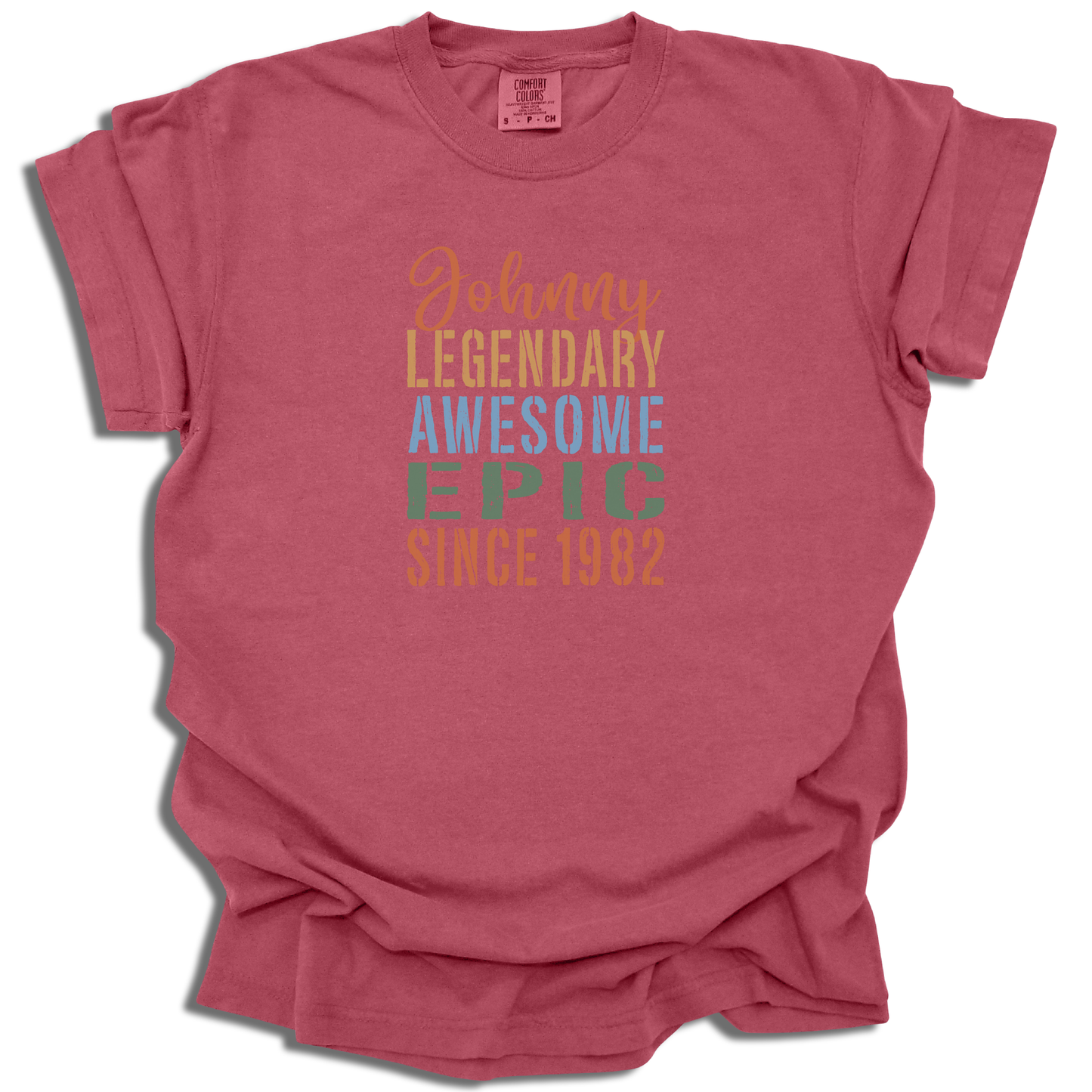 Customizable Name and Year T-Shirt | Legendary Graphic Tee | Birthday Gift - c205a25