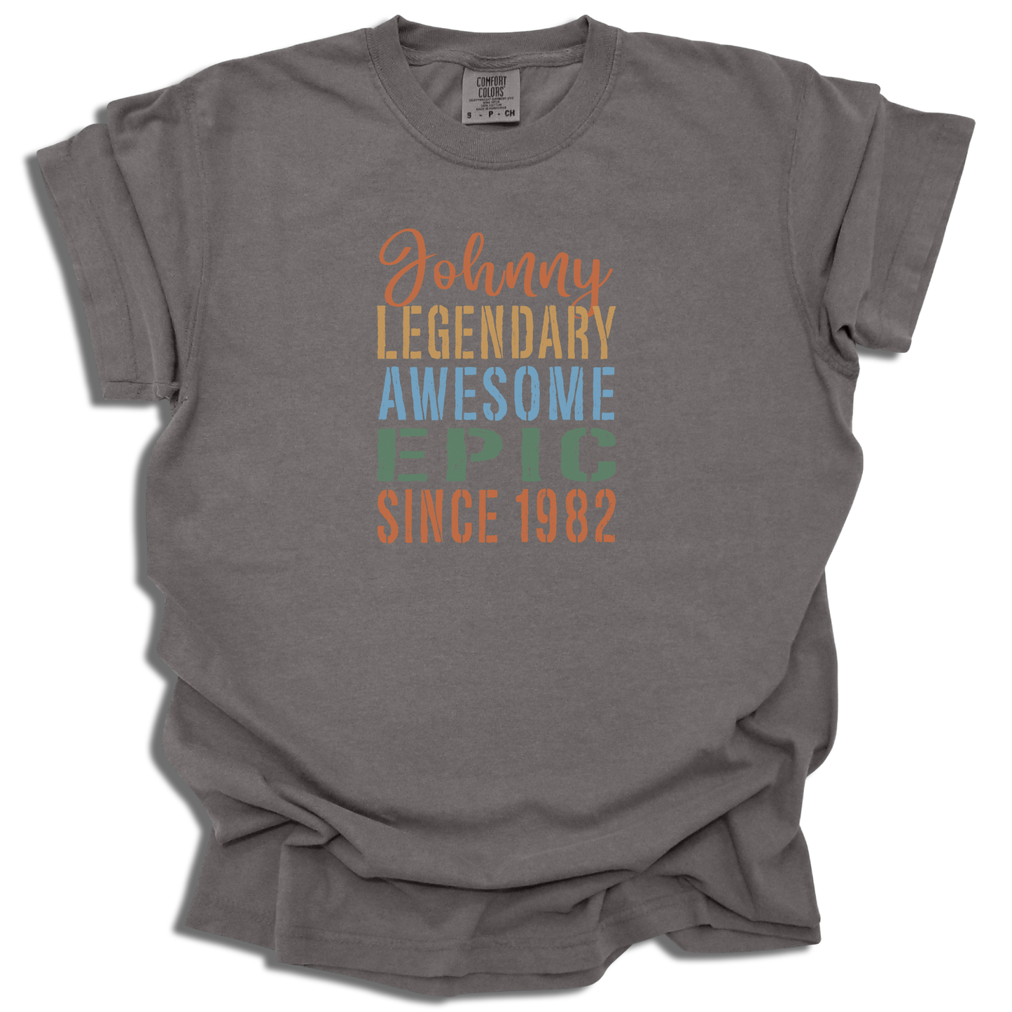 Customizable Name and Year T-Shirt | Legendary Graphic Tee | Birthday Gift - c205a25